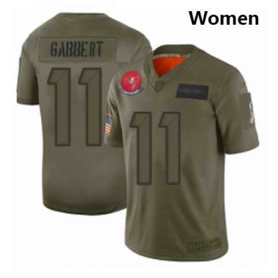 Womens Tampa Bay Buccaneers 11 Blaine Gabbert Limited Camo 2019 Salute to Service Football Jersey